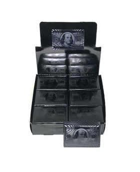 Black 100 dollar Playing Cards