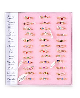 Assorted Birthstone Child's Ring