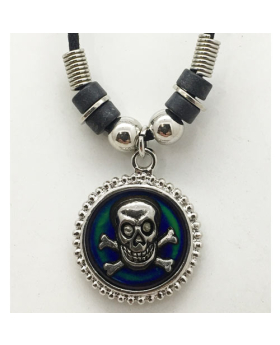 Mood Skull & Cross Bones Necklace