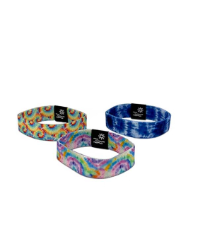 Assorted multicolor Tie Dye stretchy Bracelets