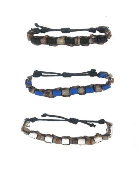 Fimo and Stone beads Bracelet assorted