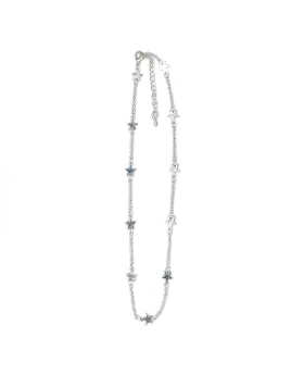 Silver multiple star charm Necklace