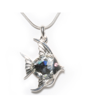 Assorted Fish with Rhinestones Necklace