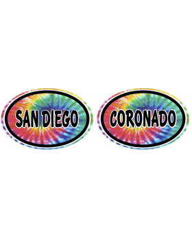Oval Photo Magnet with Namedrop 