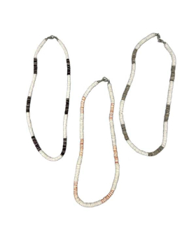  Shell 18" Necklace 3 assorted