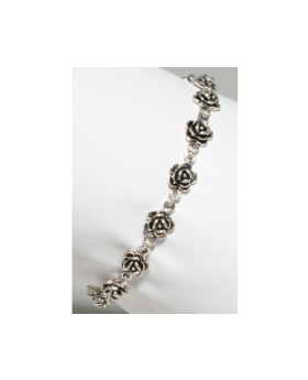 Flower Tennis Bracelet
