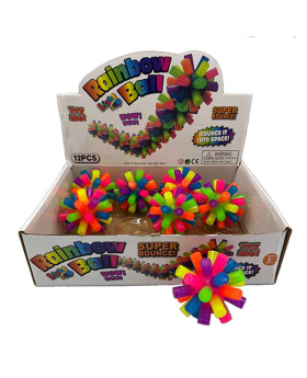 Rainbow Light Up super bounce Ball