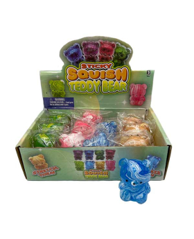 Sticky squishy Marble pattern Teddy Bears