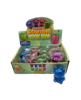 Sticky Squishy Glitter Teddy Bear