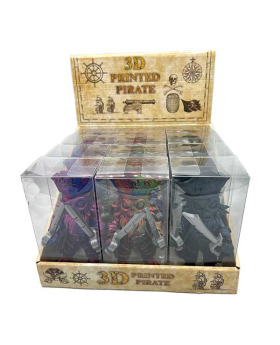 3D Printed Pirate Figure