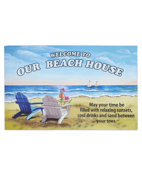 Special Price Wood Welcome to our Beach House sign