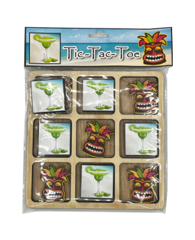 Tiki & Margarita Tic Tac Toe