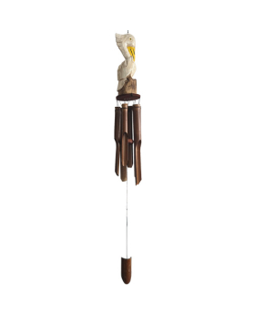 Bamboo Chime with Pelican Top