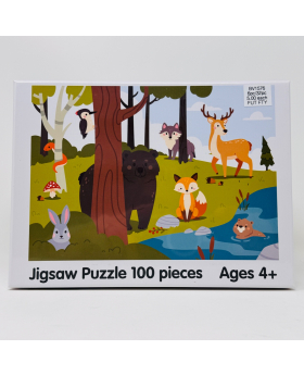 Kid's 100 pc Puzzle - Forest friends