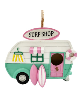 Resin Camper/Surf Shop Bird House