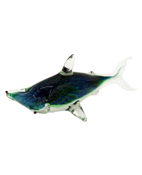 Glass Hammerhead Shark Figure