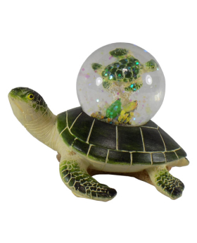 ResinSea Turtle w / 45mm Sea Turtle Waterball