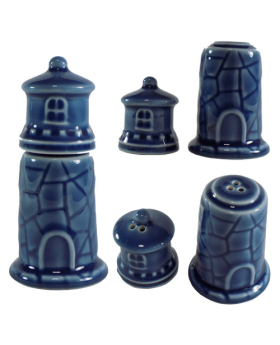 Special Price Ceramic Lighthouse Salt & Pepper set