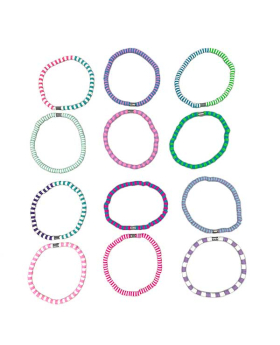 2piece Fimo beaded Bracelet set