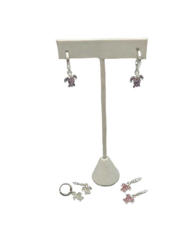 Small crystal Turtle dangle Earring assorted
