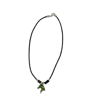 Mood Horse Head Necklace on Black cord