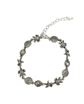 Silver sea Life Bracelet