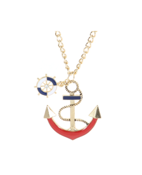 Nautical Anchor Necklace