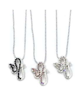 Assorted rhinestone Snake necklace