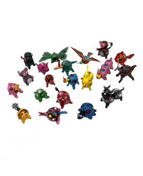 Assorted Bobble Head Animals 100pc bag