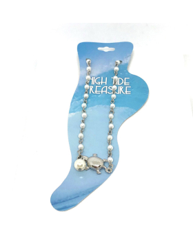 Pearl/Turtle Anklet