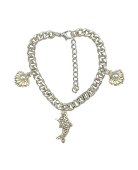 Silver Sea Life Charm Bracelet