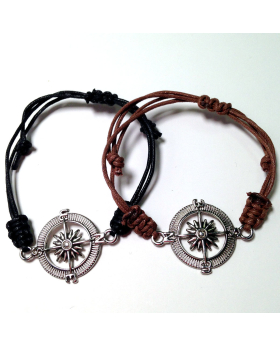 Silver Compass bracelet