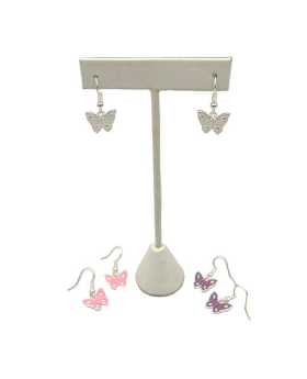Enamel Butterfly Earrings assorted