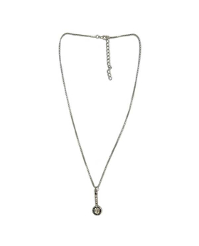Banjo Charm on silver chain Necklace