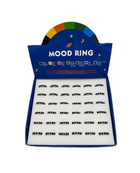 Heart band Mood Ring