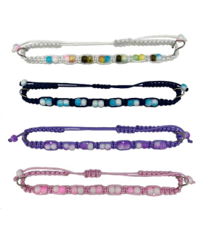 Beaded macrame Bracelet assorted