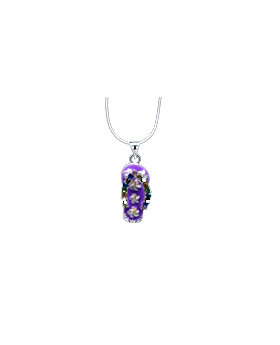 Assorted Sandal with Flowers and Rhinestone Neckla