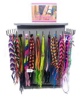 Tie Bracelets Display 
